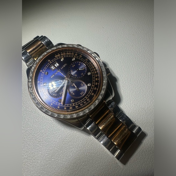 Michael Kors Two-Tone Brinkley Women's Watch MK6205 - Picture 2 of 12